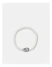 [Mimco] Circulate Pearl Bracelet in Silver