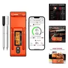 TempSpike Wireless Meat Thermometer with 2 Meat Probes, 500FT Bluetooth Food ...