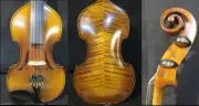 Baroque style SONG brand 5 strings 4/4 violin,big rich sound #7297
