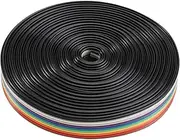OSALADI 10 Pin Connector Cable 5m Flat Ribbon Cable Wire Management for Laptops Cameras Tvs