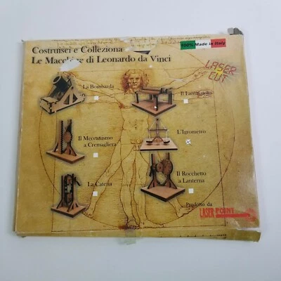 The Machines Of Leonardo Hygrometer Italy construct and Collect From Italy Kit