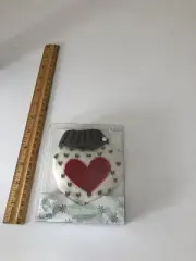 Heart Shaped Hand Warmer NIB Reusable