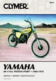 Clymer Repair Service Shop Manual Vintage Yamaha GT/YZ80,AT/DT/MX/YZ 100,125,175