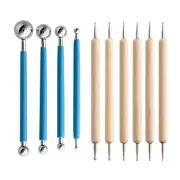10 Set Dotting Pen Stylus Double for Head Ceramic Pottery Supplies for DIY