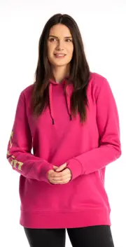 Klim Mariposa Long, hoodie women , color: Pink/Light Green , size: XS