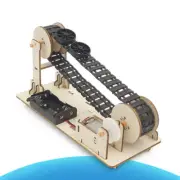 Science Technology Small Production DIY Conveyor Belt Handmade Scientific Toy CR