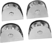 Abaodam 4pcs Flag Pole Pulley: Heavy Duty Flagpole Hardware Repair Parts Stainless Steel Bearing Pulley System for Flag Lifting Accessories for Outdoor Use