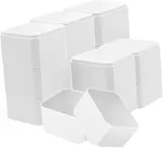 GARVALON 15pcs Action Figure Display Base: Stackable Plastic Stand for Dolls and Collectibles - Figure Holder for Showcasing Miniature Toys Stable and Secure Anti-slip