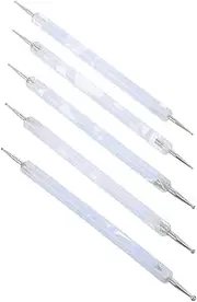OATIPHO Complete Nail Art Set 5pcs Manicure Tools Dotting Pens Nail Art Printing Tool