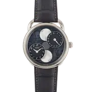 Hermès Arceau L'Heure De La Lune White Gold Meteorite Dial 048356WW00
