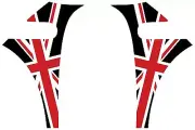 Union Jack British Flag A-Panel Kit for Mini Cooper 2007-2013 R56 - Exact Fit