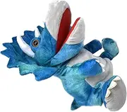 Totority Realistic Dinosaur Hand Puppet Educational Stuffed Triceratops Puppet for Interactive Storytelling for Playtime and Learning Activities