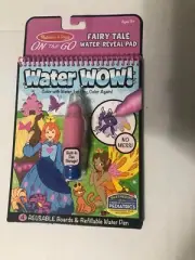 Melissa & Doug Water Wow! Reusable Color with Water Activity Pad Princess Themed