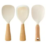 Rice Spoon Food Grade Silicone Heat Resistant Non stick Rice Household Spoons