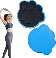 Fitness Exercise Slider Discs | Cat Paw Fitness Sliders for Workouts | Bright Color Fitness Sliders for Yoga, Pilates, Core Training, and Many Other Sports