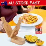 2 In 1 Wooden Tostonera Plantain Press Banana Smasher Maker for Fried PlantainSK