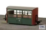 GR-561 Peco 009 Narrow Gauge FR 4wh Bug Box Coach, Zoo Car, Early Press Liv