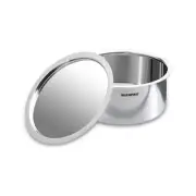 Bergner Stainless Steel 3-Ply Tope / Patila With Lid Induction Base 14 cm 1.2 L