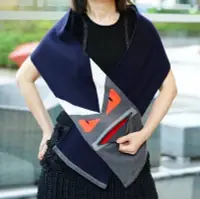 在飛比找Yahoo!奇摩拍賣優惠-Fendi FXS1244TG Monster Scarf 