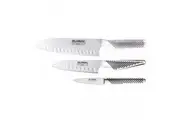 Global Classic Santoku Knife Set 3 Piece