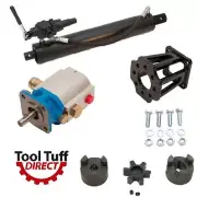 Log Splitter Build Kit, 16 GPM Pump 4.5" Cylinder, A7 Valve, Mount, Coupler