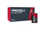 Procell Intense Px1604 9V 12 Pack Batteries Bulk Alkaline Duracell