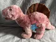 Glow Brights Spinosaurus Dinosaur Plush Light Up Sound FAO Schwarz 12 Inch