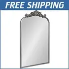 Stunning 31" x 19" Full-Length Decorative Wall Mirror with Baroque Frame