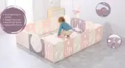 Kids Baby Playpen Safety Gate Toddler Fence Barrier Hoop Game 18 Panels BallPit