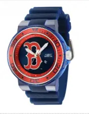 Invicta MLB Boston Red Sox Men's Watch - 51.5mm, Blue, Transparent (43138) New
