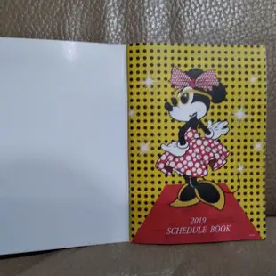 DISNEY迪士尼時尚米妮2019行事曆手帳冊月曆筆記本 A5 $150↘$79台灣假期農曆節氣