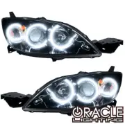 Oracle Lighting Pre-Assembled Halo Headlight 4DR Halogen Style For 04-09 Mazda 3 (for: Mazda)