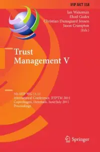 在飛比找博客來優惠-Trust Management V: 5th IFIP W