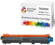 Cartridge Planet Cyan Compatible Toner Cartridge for Brother TN-255C TN255C (2,200 Pages) for DCP9015CDW HL3150CDN HL3170CDW MFC9140CDN MFC9330CDW MFC9335CDW MFC9340CDW