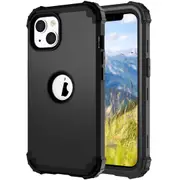 MCC Impact iPhone 13 Mini Shockproof 3in1 Rugged Case Cover Apple 13Mini [Black]