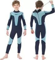 Seaskin 3mm Wetsuit for Kids and Youth Back Zip Full Wetsuit Size 12