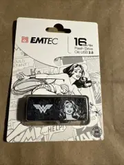 WONDER WOMAN 16 GB USB 2.0 Flash Drives EMTEC DC Heroes