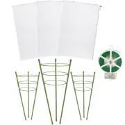 Adjustable Detachable Tomato Cage, Tomato Plant Support Cages Trellis4897