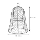 10 Pack Chicken Wire Cloches Plant Cover Heavy Duty Garden Cloche Baskets Cage