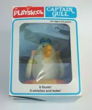 Playskool Captain Gull It Floats, Whistles 7 Bobs Ages 2-6 Sealed 1979 Vintage