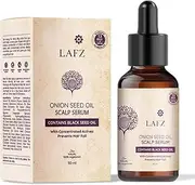 LAFZ Black Seed Onion Hair & Scalp Serum, Nourishes Scalp Paraban-free, Sulphate Free Strengthening, Moisturizing non-greasy Removes Dandruff, 50ml