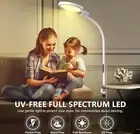 SAD Lamp 10000 Lux Round Light Therapy UV Free Sun Lamp for Mood Lift Reading