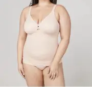 SPANX Champagne Beige LOW PROFILE Minimizer Cami Camisole UW Bra Shapewear - 34D