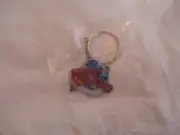 Vintage Planet Hollywood Orlando Enamel Cloisonne Key Chain Ring, New / Mint