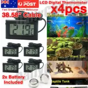 4x LCD Digital Thermometer for Fridge/Freezer/Aquarium/FISH TANK Temperature