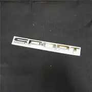 1x Chrome Silver SPORT New Metal Emblem Sticker Decal Badge Luxury Auto Turbo V6 (for: Renault)