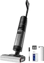 [DREAME] H12 Pro Cordless Wet Dry Vacuum Cleaner, Hot Air Drying, Self-Cleaning, Dual-Sided Edge Cleaning, Smart Messes Detection, 35min Long Runtime, Smart Floor Washer for Hard Floors