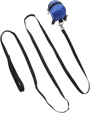 COMPUKAS Outdoor Lizard Leash and Backpack: Portable Harness for Small Pets - Adjustable Reptile Harness for Bearded Dragon Geckos