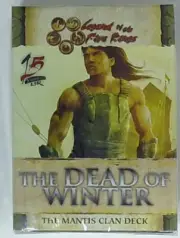 L5R CCG: THE DEAD OF WINTER: STARTER DECK MANTIS CLAN