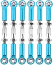 VICASKY Aluminum Turnbuckle Rod Linkages 6 Pack for Truck Precision Machined Easy Install 1/10 Scale